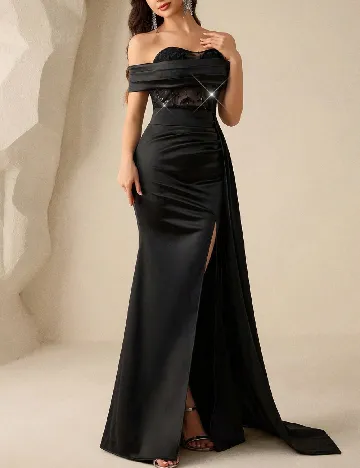 Rochie lunga SHEIN, negru