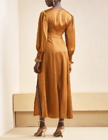 Rochie lunga SHEIN, maro