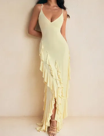 Rochie lunga SHEIN, galben