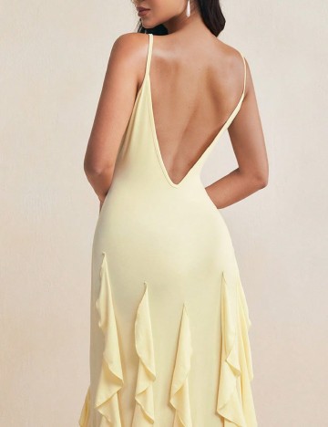 Rochie lunga SHEIN, galben