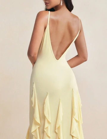 Rochie lunga SHEIN, galben