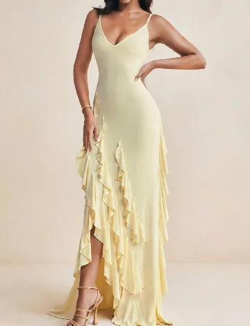 Rochie lunga SHEIN, galben