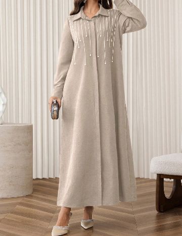 Rochie lunga SHEIN, bej