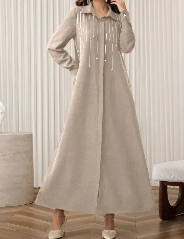 Rochie lunga SHEIN, bej