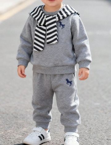 Compleu Shein Kids, gri