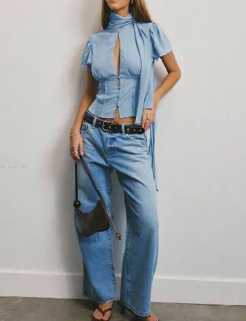 Top SHEIN, albastru