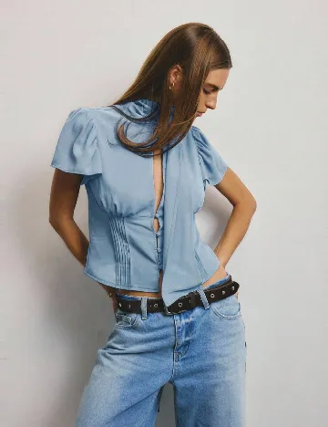 Top SHEIN, albastru