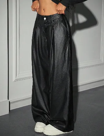 Pantaloni SHEIN, negru
