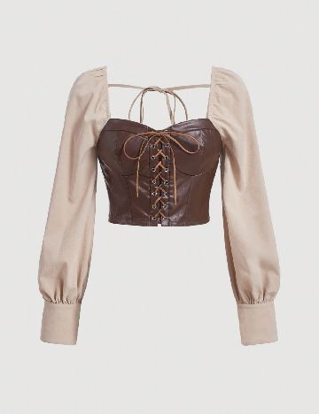 Bluza SHEIN, maro