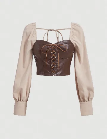 Bluza SHEIN, maro