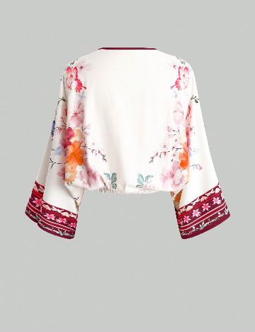 Bluza SHEIN CURVE, floral print