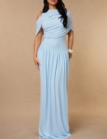 Rochie lunga SHEIN, albastru