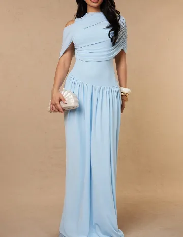 Rochie lunga SHEIN, albastru