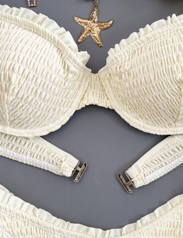 Costum de baie SHEIN, galben