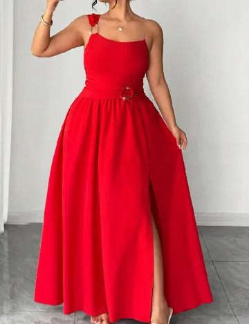 Rochie lunga SHEIN CURVE, rosu