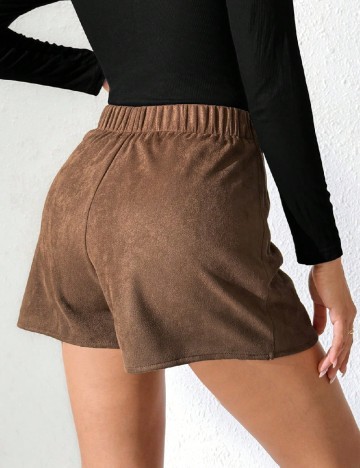 Fusta pantalon SHEIN, maro