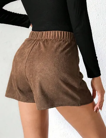 Fusta pantalon SHEIN, maro
