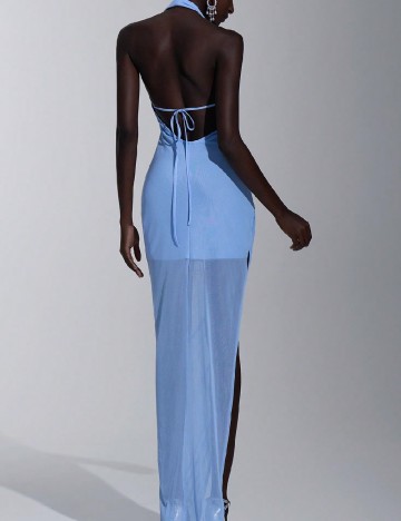 Rochie lunga SHEIN, albastru