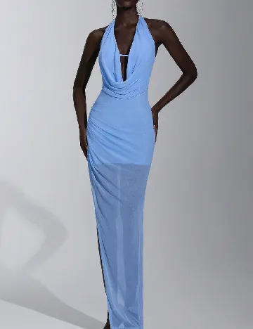 Rochie lunga SHEIN, albastru