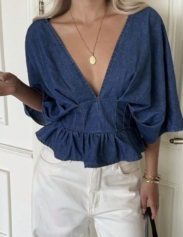 Bluza SHEIN, albastru