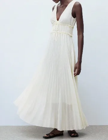 Rochie lunga SHEIN, galben deschis