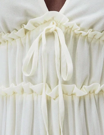 Rochie lunga SHEIN, galben deschis