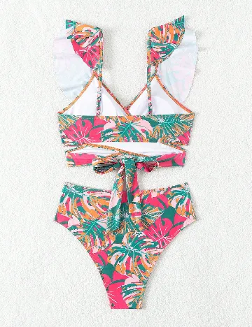 Costum de baie SHEIN, mix culori
