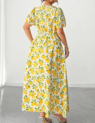 Rochie lunga SHEIN CURVE, crem