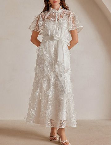 Rochie lunga SHEIN, alb