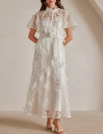Rochie lunga SHEIN, alb
