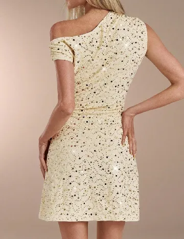 Rochie scurta SHEIN, crem