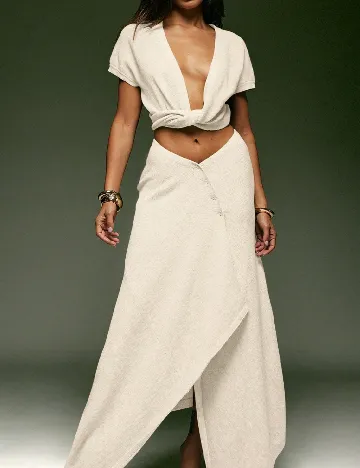 Top SHEIN, crem