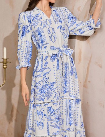 Rochie lunga SHEIN, albastru