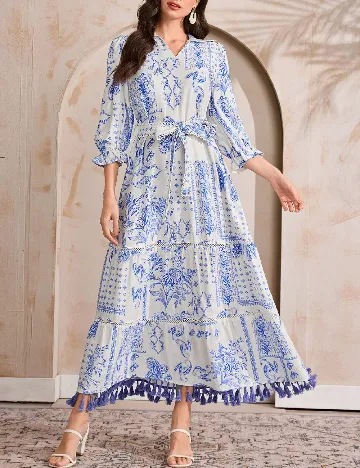 Rochie lunga SHEIN, albastru
