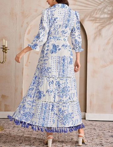 Rochie lunga SHEIN, albastru