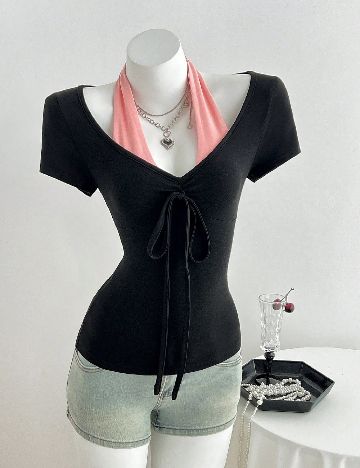Tricou SHEIN, negru