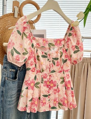 Bluza SHEIN, floral print