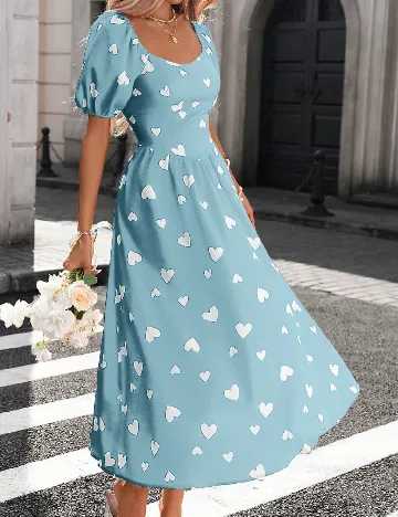 Rochie lunga SHEIN, bleu