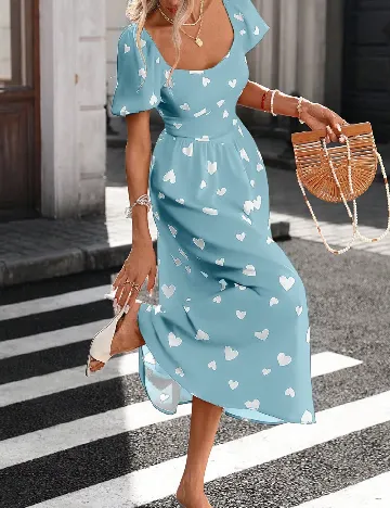 Rochie lunga SHEIN, bleu
