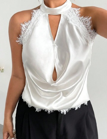 Body SHEIN CURVE, ecru