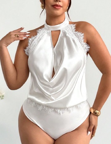 Body SHEIN CURVE, ecru