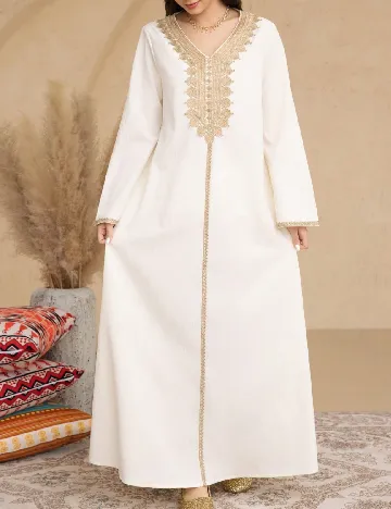 Rochie Shein Kids, ecru