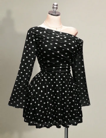 Rochie scurta SHEIN CURVE, negru