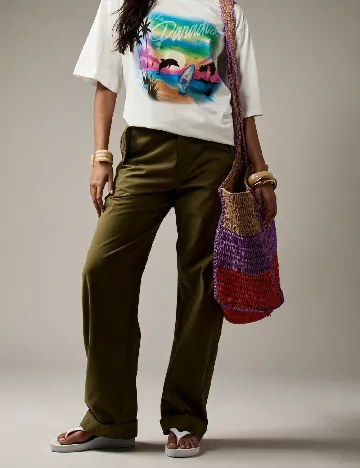 Pantaloni Missguided, verde