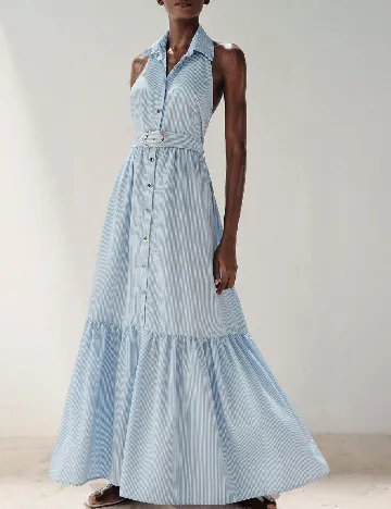 Rochie lunga SHEIN, albastru