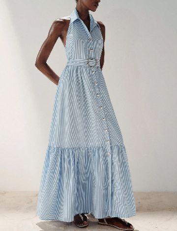Rochie lunga SHEIN, albastru
