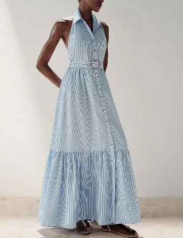 Rochie lunga SHEIN, albastru