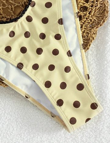 Costum de baie SHEIN, galben