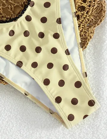 Costum de baie SHEIN, galben