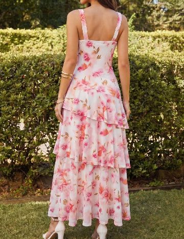 Rochie lunga SHEIN, floral print